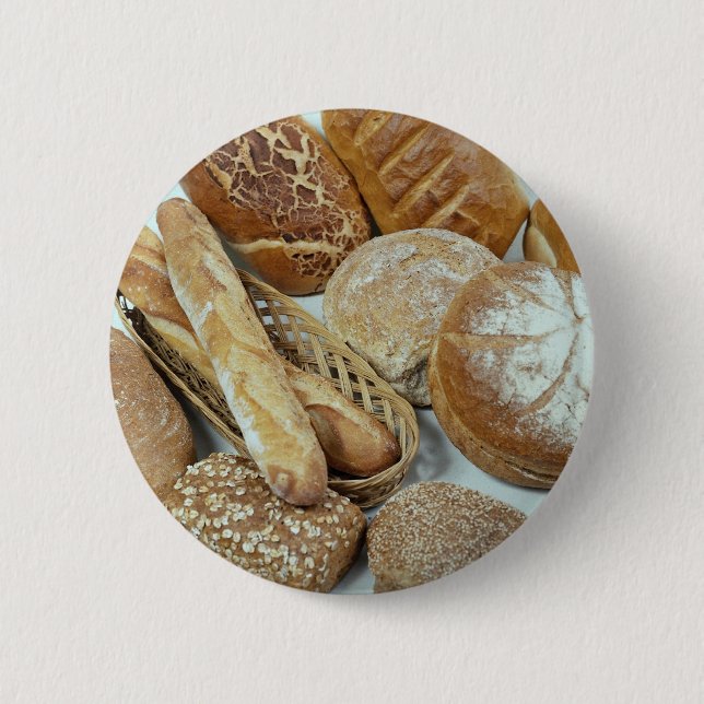 Badge Rond 5 Cm Assortiment de pain (Devant)