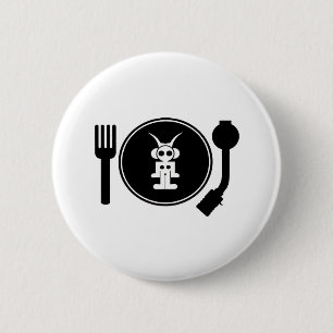 Badge Rond 5 Cm astro DJ
