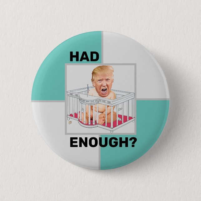 Badge Rond 5 Cm Atout de mauvaise humeur d'humeur (Devant)