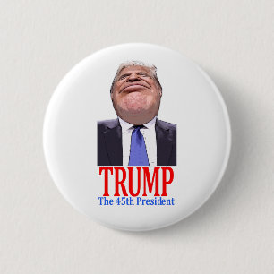 Badge Rond 5 Cm Atout, le président de l'Amérique