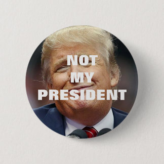 Badge Rond 5 Cm Atout non mon Président Button