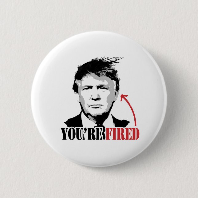 Badge Rond 5 Cm Atout vous êtes mis le feu (Devant)