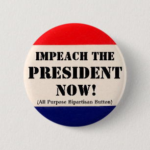 Badge Rond 5 Cm Attaquez le Président Now