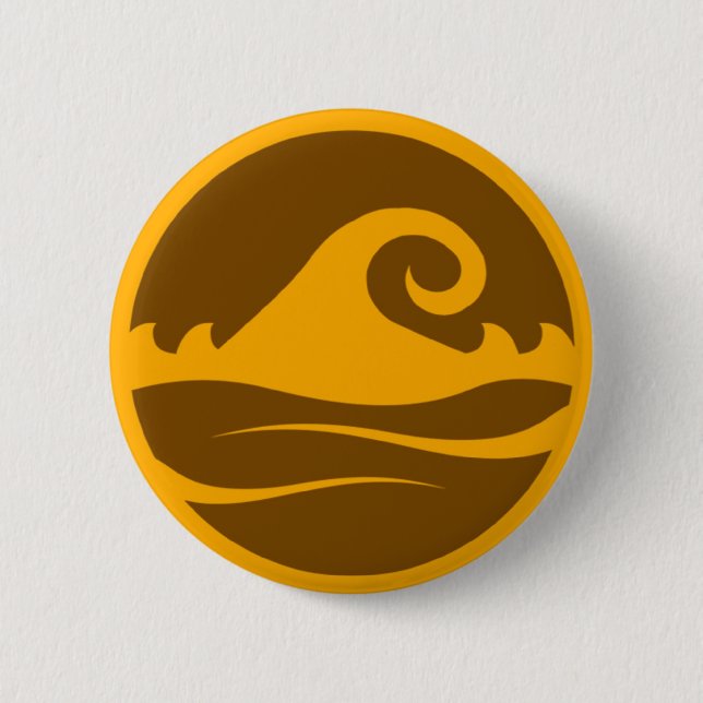 Badge Rond 5 Cm Attrapez la vague (Devant)