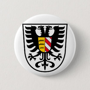 Badge Rond 5 Cm Aube-Donau-Kreis