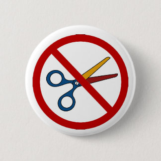 Badge Rond 5 Cm Aucun bouton de coupes