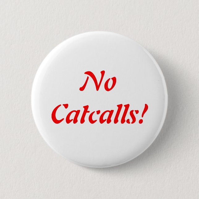 Badge Rond 5 Cm Aucun bouton de coups de sifflet (Devant)