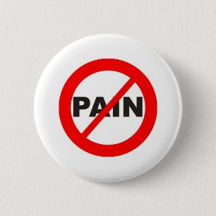 BADGE ROND 5 CM AUCUN BOUTON DE DOULEUR