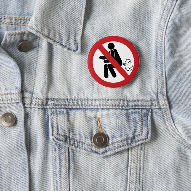 Badge Rond 5 Cm AUCUN ⚠ Drôle Toilette Thaïlandaise ⚠ (En situation)