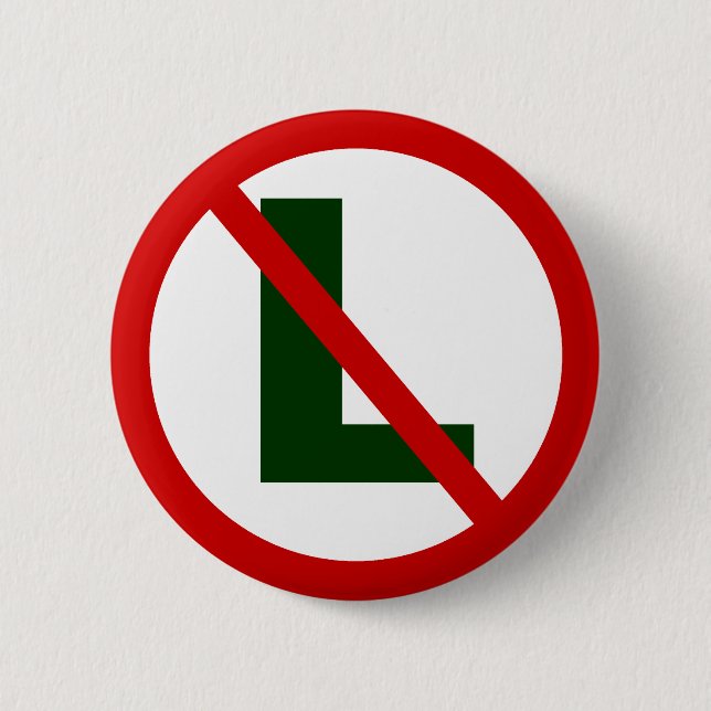 Badge Rond 5 Cm aucun L (Devant)