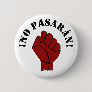 BADGE ROND 5 CM AUCUN PASARAN