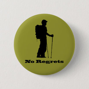 Badge Rond 5 Cm Aucun regret