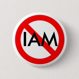 Badge Rond 5 Cm aucun signe, JE SUIS