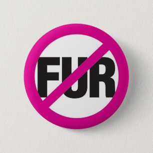 BADGE ROND 5 CM AUCUNE FOURRURE