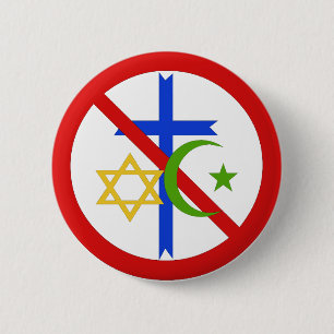 Badge Rond 5 Cm Aucune religion