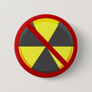 Badge Rond 5 Cm Aucunes armes nucléaires