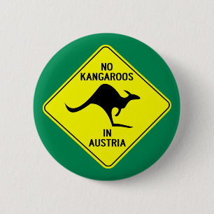 Badge Rond 5 Cm Aucuns kangourous en Autriche
