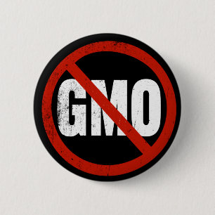 Badge Rond 5 Cm Aucuns OGM
