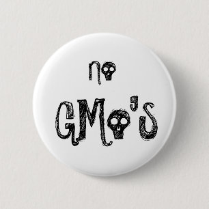 Badge Rond 5 Cm Aucuns OGM