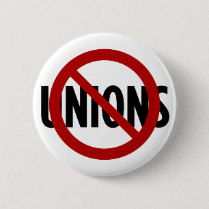 Badge Rond 5 Cm Aucuns syndicats