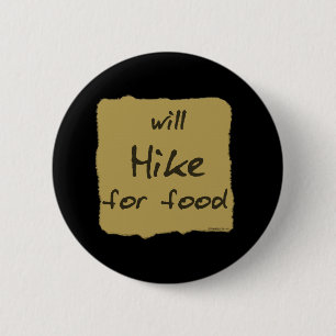 Badge Rond 5 Cm Augmentera pour la nourriture