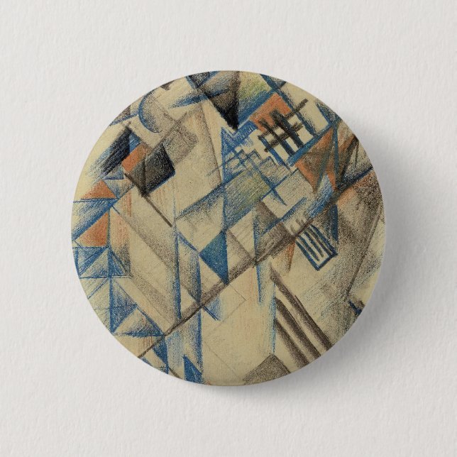 Badge Rond 5 Cm August Macke (allemand, 1887-1914) (Devant)