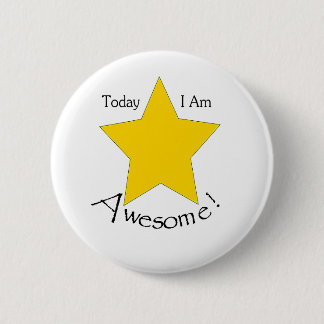 Badge Rond 5 Cm Aujourd'hui je suis les marchandises