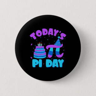 Badge Rond 5 Cm Aujourd'hui Pi Day Math Enseignant Mathématiques É
