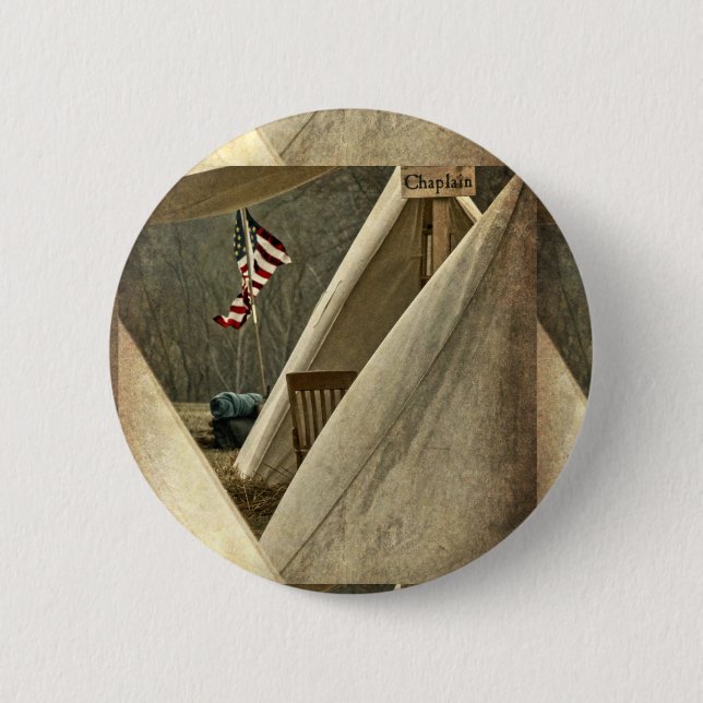 Badge Rond 5 Cm Aumônier de l'Armée (Devant)