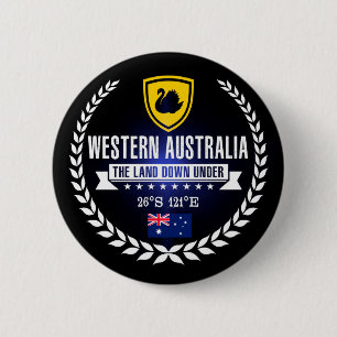 Badge Rond 5 Cm Australie occidentale