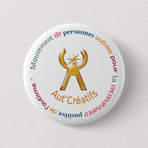 Badge Rond 5 Cm Aut'Créatifs