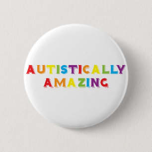Badge Rond 5 Cm Autiquement Extraordinaire