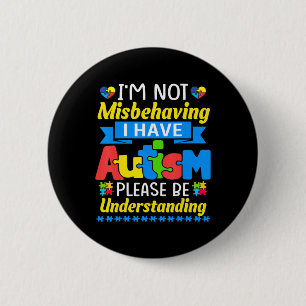 Badge Rond 5 Cm Autism