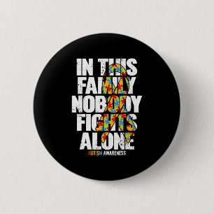 Badge Rond 5 Cm Autism