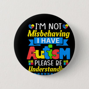 Badge Rond 5 Cm Autism