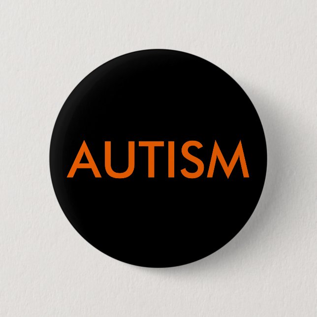 BADGE ROND 5 CM AUTISME (Devant)