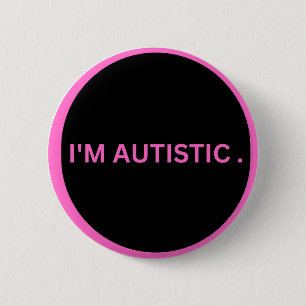 Badge Rond 5 Cm autiste