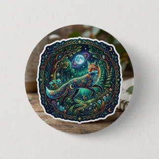 Badge Rond 5 Cm Autocollant Fantastique Magique