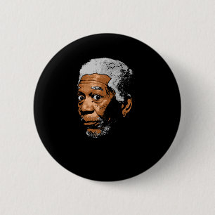 Badge Rond 5 Cm Autocollant Freeman Funny Pop Art