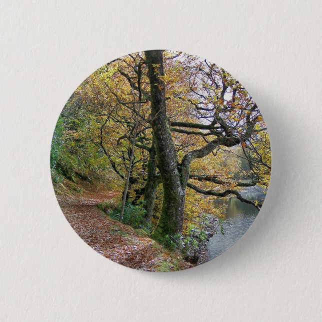 BADGE ROND 5 CM AUTOMNE (Devant)