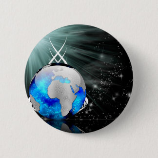 Badge Rond 5 Cm Autour du monde