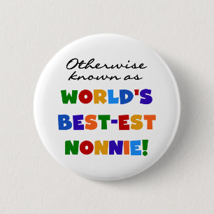 Badge Rond 5 Cm Autrement connu comme cadeaux de Meilleur-est