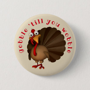 Badge Rond 5 Cm Avalez 'jusqu'à ce que vous vacilliez