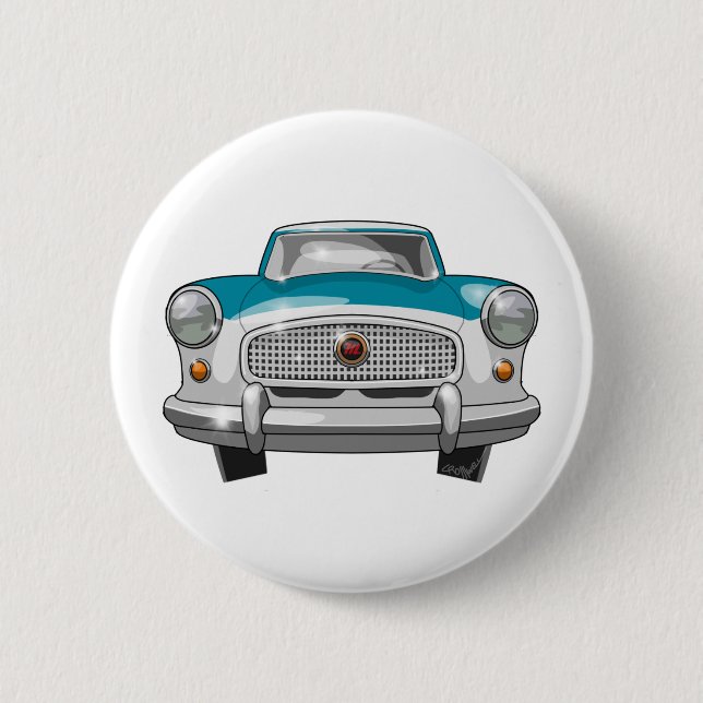 Badge Rond 5 Cm Avant 1957 métropolitain (Devant)