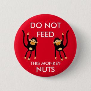 Badge Rond 5 Cm Avertissement sur l'allergie des enfants