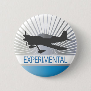 Badge Rond 5 Cm Avions expérimentaux