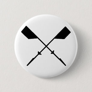 Badge Rond 5 Cm Aviron