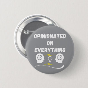 Badge Rond 5 Cm Avis Sur Tout