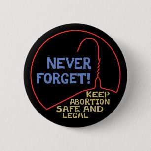 Badge Rond 5 Cm Avortement sûr et juridique