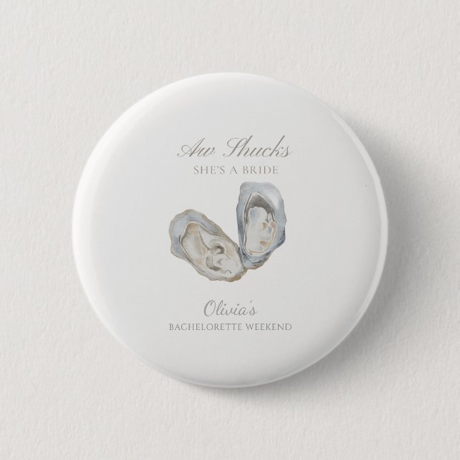 Badge Rond 5 Cm Aw chope, c’est une mariée bachelorette (Devant)